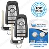 2 Replacement for 2017 2018 2019 2020 Ford Edge Smart Fob Remote Car Key Entry