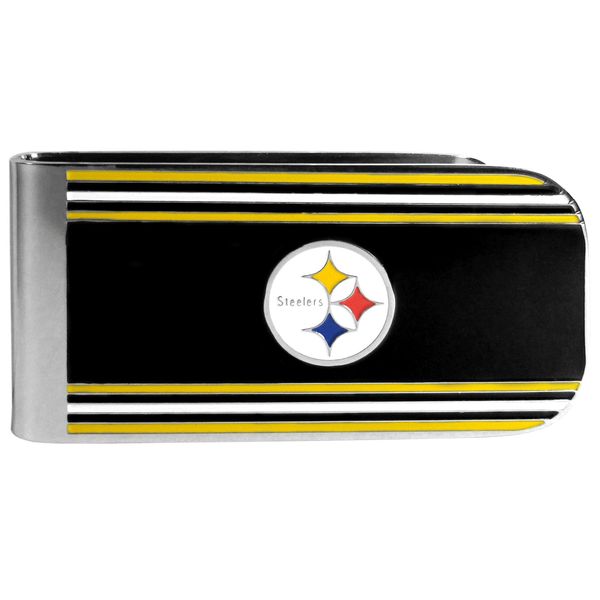 NFL Siskiyou Sports Mens Pittsburgh Steelers MVP Money Clip One Size Team Color