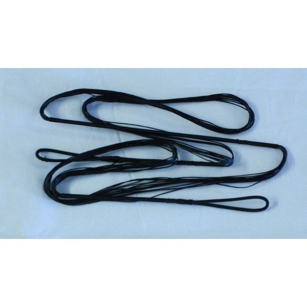 60X Custom Strings Black Fast Flight Recurve Replacement Bowstring Bow (Multiple Sizes) (63 INCH)