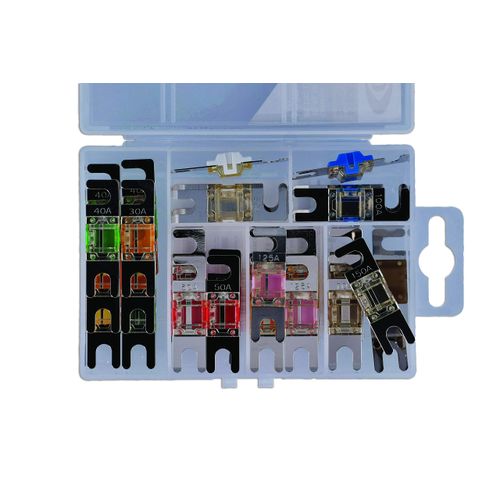 Connect 37645 Assorted Midi Fuses (Nickel) Box 28pc