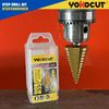Step Drill Bit HSS Titanium Step Drill Bit For Metal Multiple Hole Drilling Cone Drill Bit Stepped Up Bits For DIY Lovers (5-35MM Step Bit)