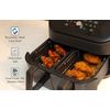 2 Stainless Steel 304 Reversible Multi Layer Racks compatible with the Instant Vortex Plus Dual Basket