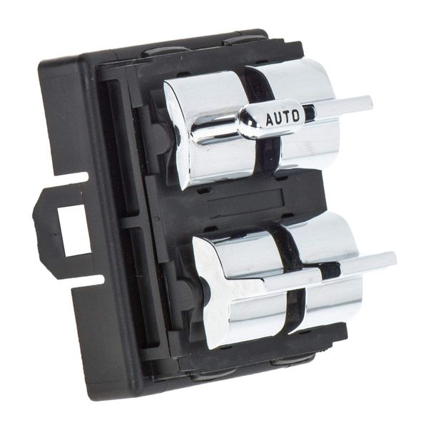 APDTY 012139 Power Window Switch; Front Left; Chrome; 4-Door Sedan