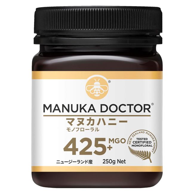 Manuka Doctor Manuka Honey Mgo425+ 8.8 oz (250 g), 100% MANUKA HONEY