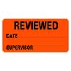 LabelValue.com | REVIEWED Date Supervisor Medical Labels LV-MQC14