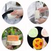 4" Natural Loofah Exfoliating Body Sponge Scrubber for Skin Care in Bath Spa Shower Pack of 4