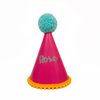 Any Name Personalised Bright Party Hat - Multiple Colour Choices Available