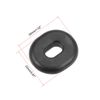 sourcing map Side Cover Grommet Single Side Rubber Oval Washer 4Set