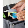 Skip Hop Silicone Pacifier Holder, Grab & Go, Grey