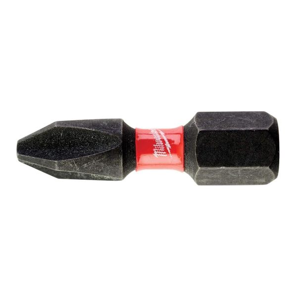 MILWAUKEE SHOCKWAVE 25 X PH2 25MM SCREWDRIVER BITS 4932430853