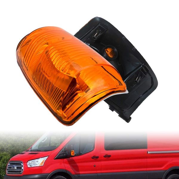 HugeAuto Left Wing Mirror Indicator Lens Lamp Turn Signal Lights,Orange