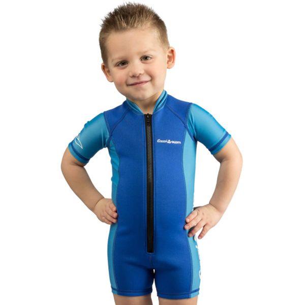 CRESSI Kinder-Badeanzug, blau, M