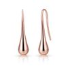 Philip Jones Rose Gold Plated Teardrop Earrings