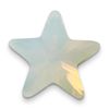 AURORA Crystal Star-V Cut 10mm White Opal 9pcs
