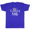 Shopagift Cooking King T-Shirt Blue