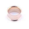 Vault 101 Limited Rose Gold Double Flared Ear Tunnel - 30mm