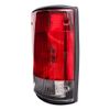 Brock Replacement Passengers Taillight Tail Lamp Compatible with 2004-2014 E-Series Van 2004-2005 Excursion 5C2Z13404AA