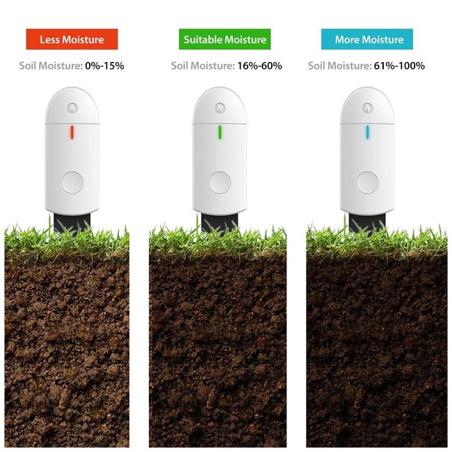 Soil Moisture Sensor Monitor Plants Moist Testing Tool Soil