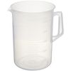 Sanplatec Plastic Beaker with Handle, Polypropylene Resin