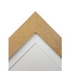 FRAMES BY POST Metro Oak Frame with White Mount 6 x 4 For Image size 4 x 3 inch