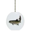 Rainbow Trout Solid Ceramic Fan Pull