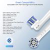 Replacement Toothbrush Heads for Oral B Braun, 8 Pack Professional Electric Toothbrush Heads, Precision Clean Brush Heads Refill Compatible with Oral-B 7000/Pro 1000/9600/ 5000/3000/8000 (8pack)