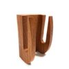 Koa Wall Mount For Outrigger Canoe Paddle 2 inch Shaft - Vertical Mounting | #ko