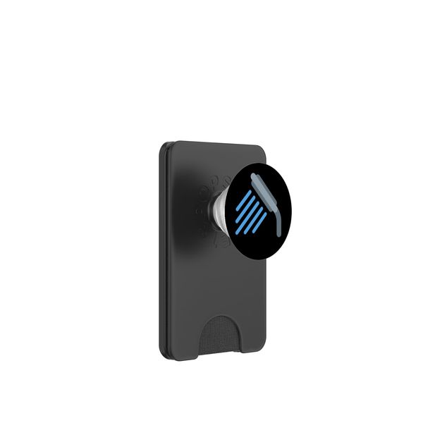 Shower PopSockets PopWallet for MagSafe