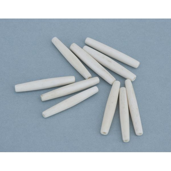 Bone Hairpipe - 2 inches, 100 Pieces