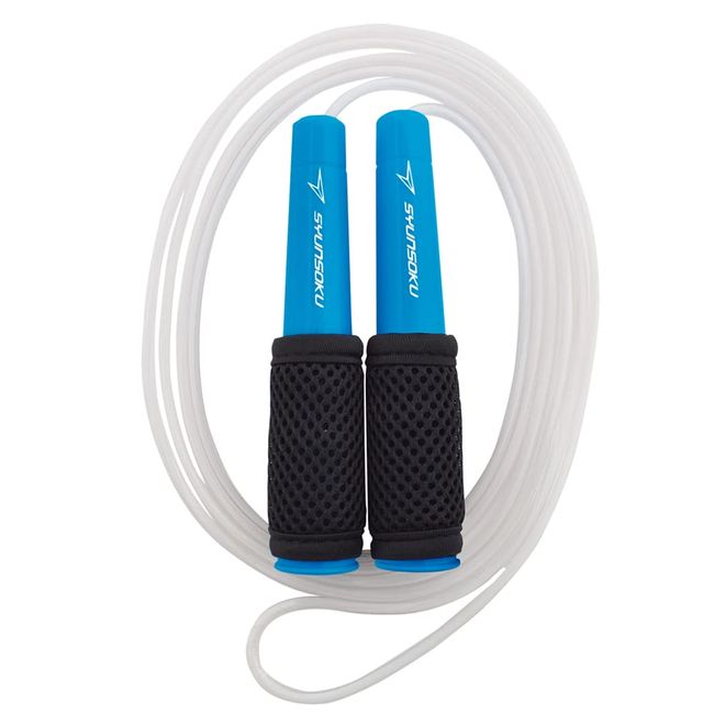 Debika 103569 Jump Rope, Black Mesh, Snow Blue