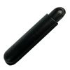 Angelo Black Cigar Case for 1 Cigar 18 cm 53 Ring Imitation Leather, black