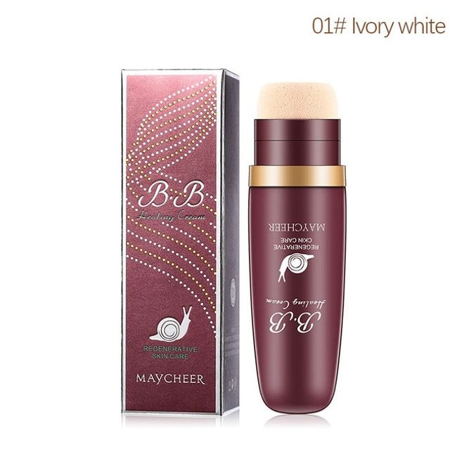 40ml Snail Cushion BB Cream Beauty Makeup Isolation Concealer Moisturizing Foundation Primer Invisible Pore Face