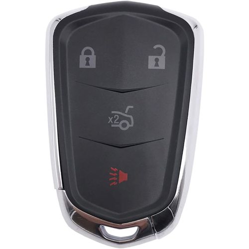 TOP-VIGOR Keyless Entry Remote Control Car Key Fob Replacement Compatible with Cadillac ATS XTS CTS 2014 2015 2016 2017 2018 2019, 315Mhz Smart Chip 4 Button for HYQ2AB