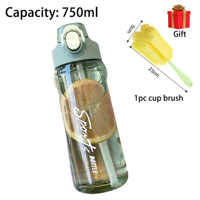 1pc 750lm Stay Hydrated Anywhere: Portable Leakproof Water Bottle