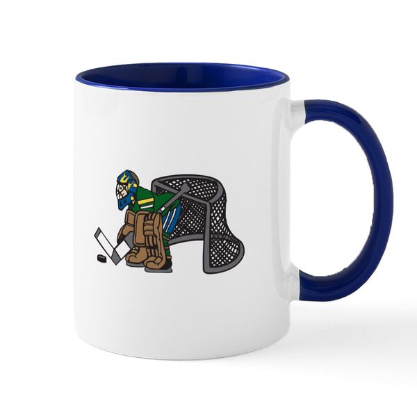 CafePress Goaltender Mugs 11 oz (325 ml) Ceramic Coffee Mug