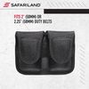 Bianchi, 7301 Speedloader Pouch, Black, Hidden Snap, Holds Two speedloaders .38 /.357