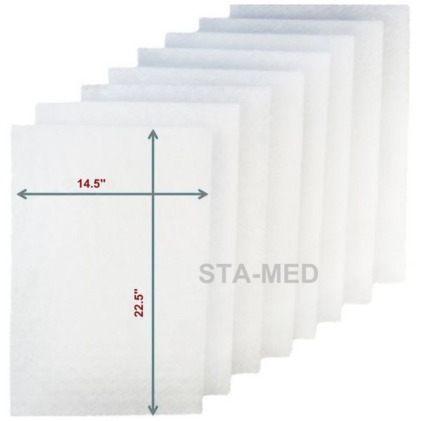 Tappan EAC1 Replacement Filter Pads - 4 Changes by Sta-Med - 16x25