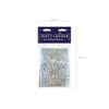 Fringe Party Curtain Backdrop — Holographic, 400 x 18.5 cm