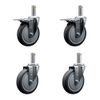 Service Caster Brand Replacement Set for IRSG Casters C250-K2-P