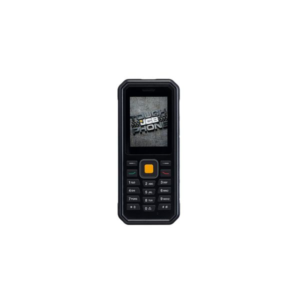 JCB Tradesman 4 Feature Rugged and Tough Waterproof Phone 4g Mobile Sim-Free Dual-Sim Phone TP1242 - Black