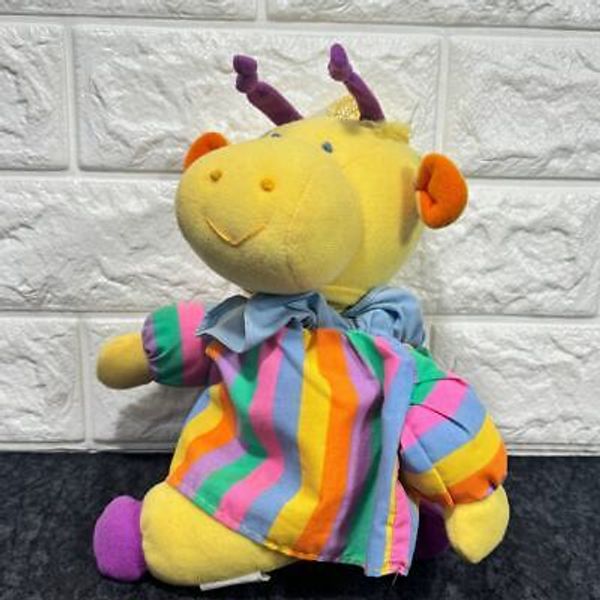 Vintage Eden Ballerina Giraffe Musical Plush stuffed animal baby crib toy WORKS