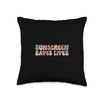 Sunscreen Saves Lifes Dermatologist Esthetician Throw Pillow