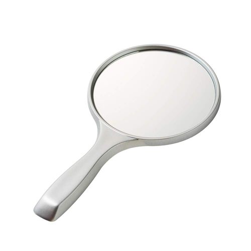 Horiuchi Mirror Industrial Iwiki Mirror, Hand Type, Makeup Mirror, Unbreakable Even If Dropped, Safe for Seniors and Children, Respect for the Aged Day, Gift, Made in Japan