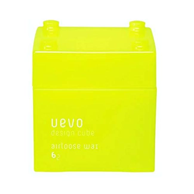 uevo Design Cube Air Loose Wax, 2.8 oz (80 g), Hair Wax, 2.8 oz (80 g) (x 1)