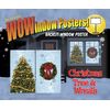 WOWindows Holiday Posters (Christmas Tree and Wreath combo, 2)