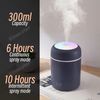 300ml H20 Air Humidifier Portable Mini USB Aroma Diffuser With Cool Mist.