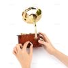 AUEAR, Classical Gramophone Music Box Clockwork Brown for Home Table Desk Decorations