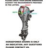 Ducksback Waterproof Outboard Engine Cover (size 2) Suitable 4-10 HP Outboard Motors