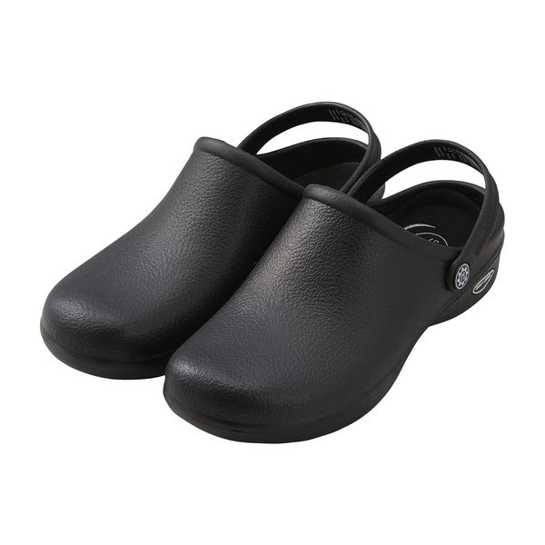 Best Light Clog Size: 38 (24.0cm) 071901 (Black) Nurse Sandals Medical