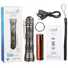  Trustfire 1100LM Tactical EDC Flashlights Rechargeable Working Light Army Green